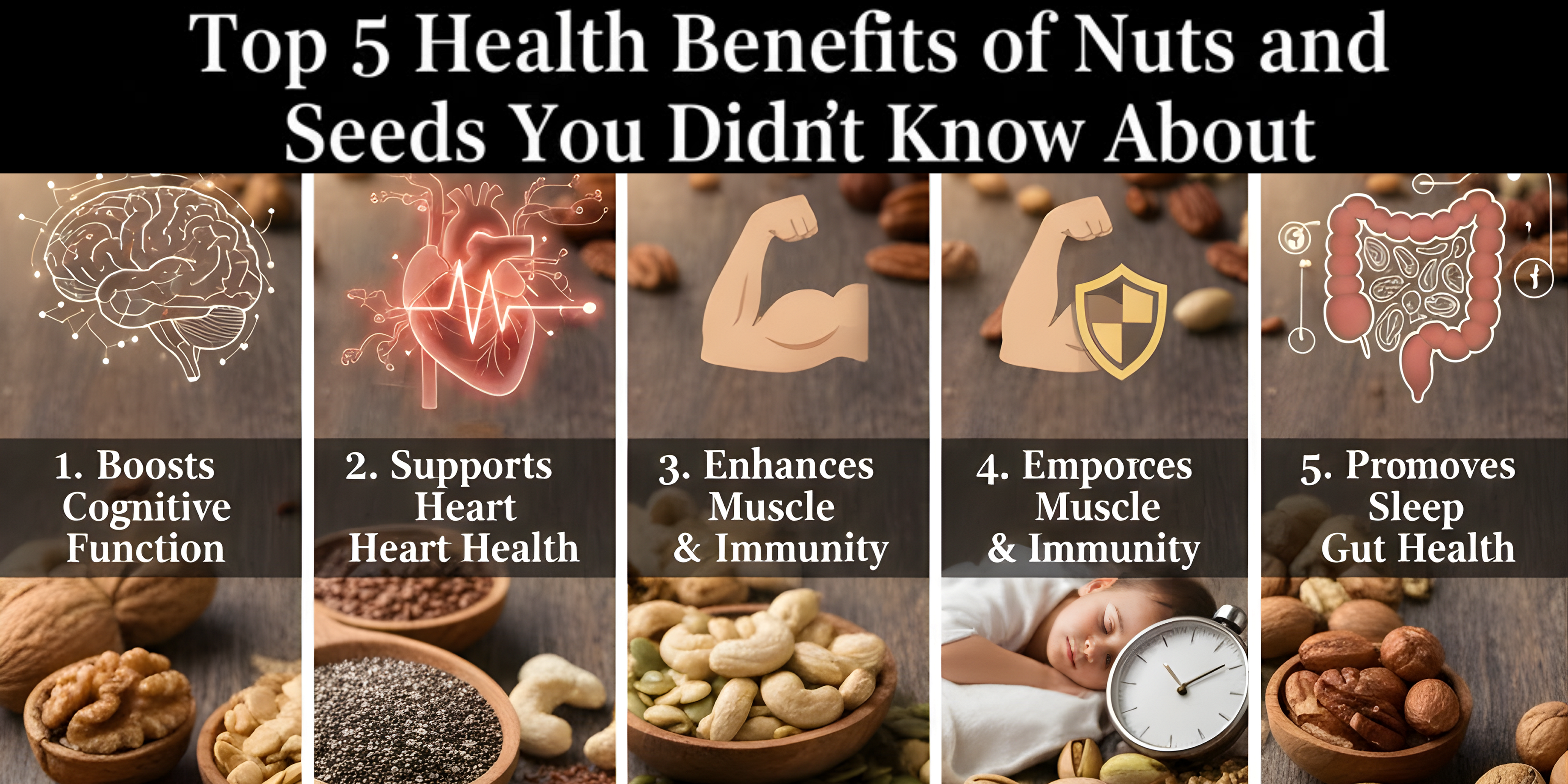 Top 5 Health Benefits of Nuts and Seeds You Didn’t Know About